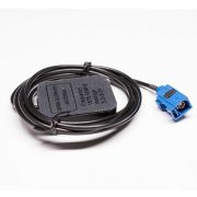 gps車載天線組件wlan天線接RG174黑色線配C型藍(lán)色FAKRA連接器
